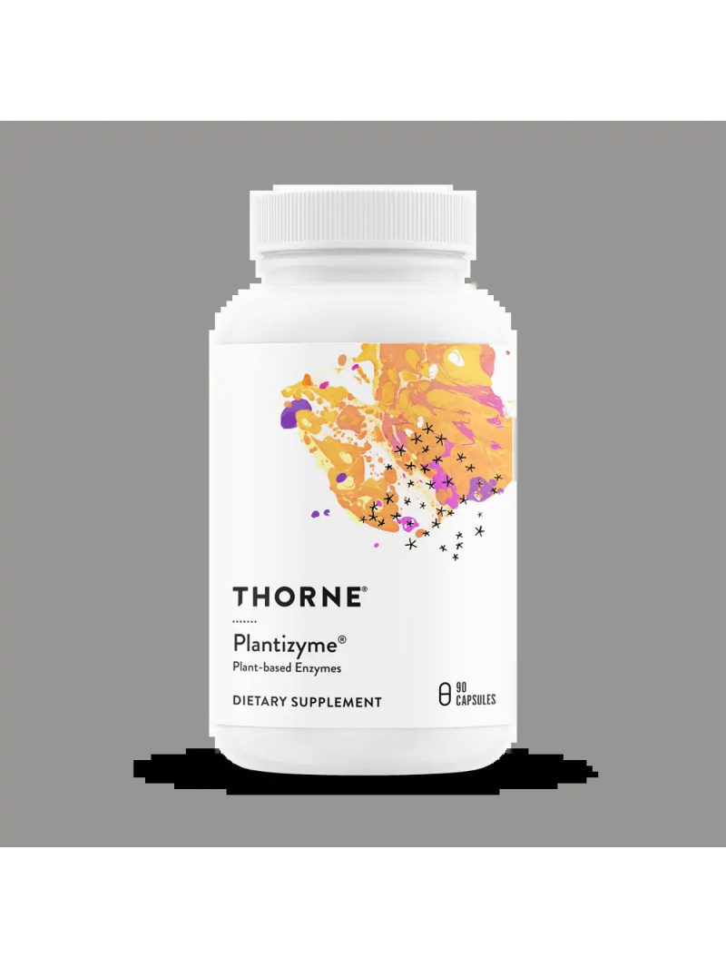 THORNE RESEARCH Plantizyme (zmes rastlinných enzýmov) 90 vegetariánskych kapsúl