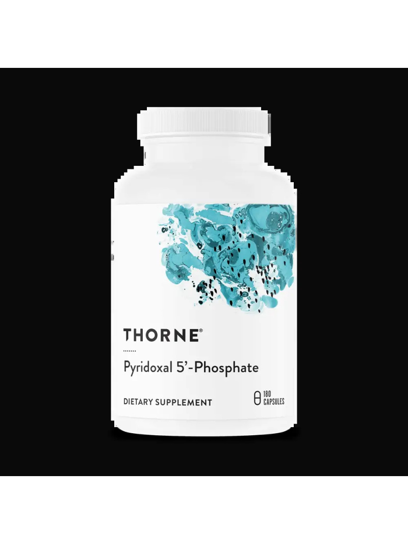 THORNE RESEARCH Pyridoxal 5 -Phosphate (vitamín B6 Pyridoxal 5 Phosphate) 180 vegetariánskych kapsúl