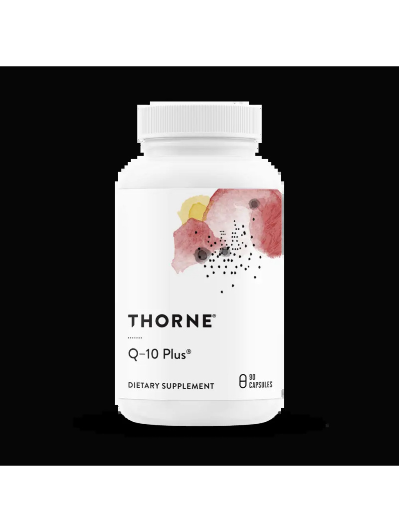 THORNE RESEARCH Q-10 Plus (koenzým Q10, hloh, taurín) 90 vegetariánskych kapsúl