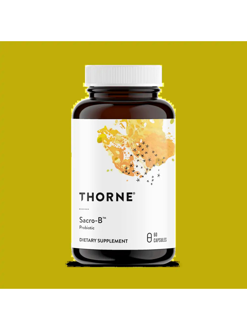 THORNE RESEARCH Sacro-B™ (Saccharomyces boulardii, kvasinky) 60 vegetariánskych kapsúl