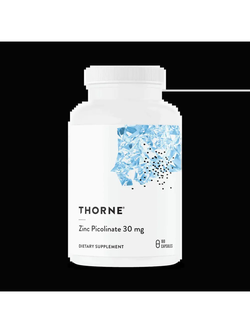 THORNE RESEARCH Pikolinát zinočnatý 30 mg (pikolinát zinočnatý) 180 vegetariánskych kapsúl