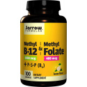 JARROW FORMULAS Metyl B12 / Metyl Folát (Metyl B12, Metyl Folát) 100 pastiliek