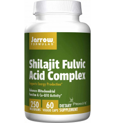 JARROW FORMULAS Shilajit Fulvic Acid Complex (Shilajit, Fulvic Acid Complex) 60 kapsúl