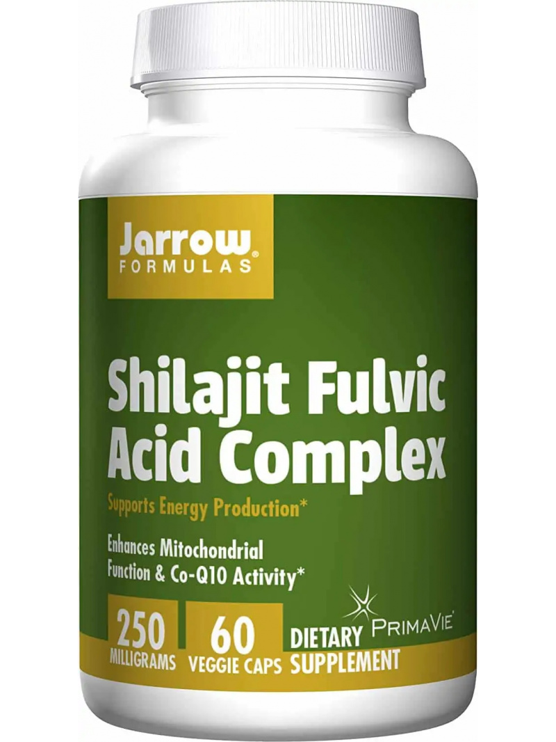 JARROW FORMULAS Shilajit Fulvic Acid Complex (Shilajit, Fulvic Acid Complex) 60 kapsúl