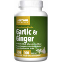 JARROW FORMULAS Cesnak a zázvor 700 mg (cesnak a zázvor) 100 vegetariánskych kapsúl