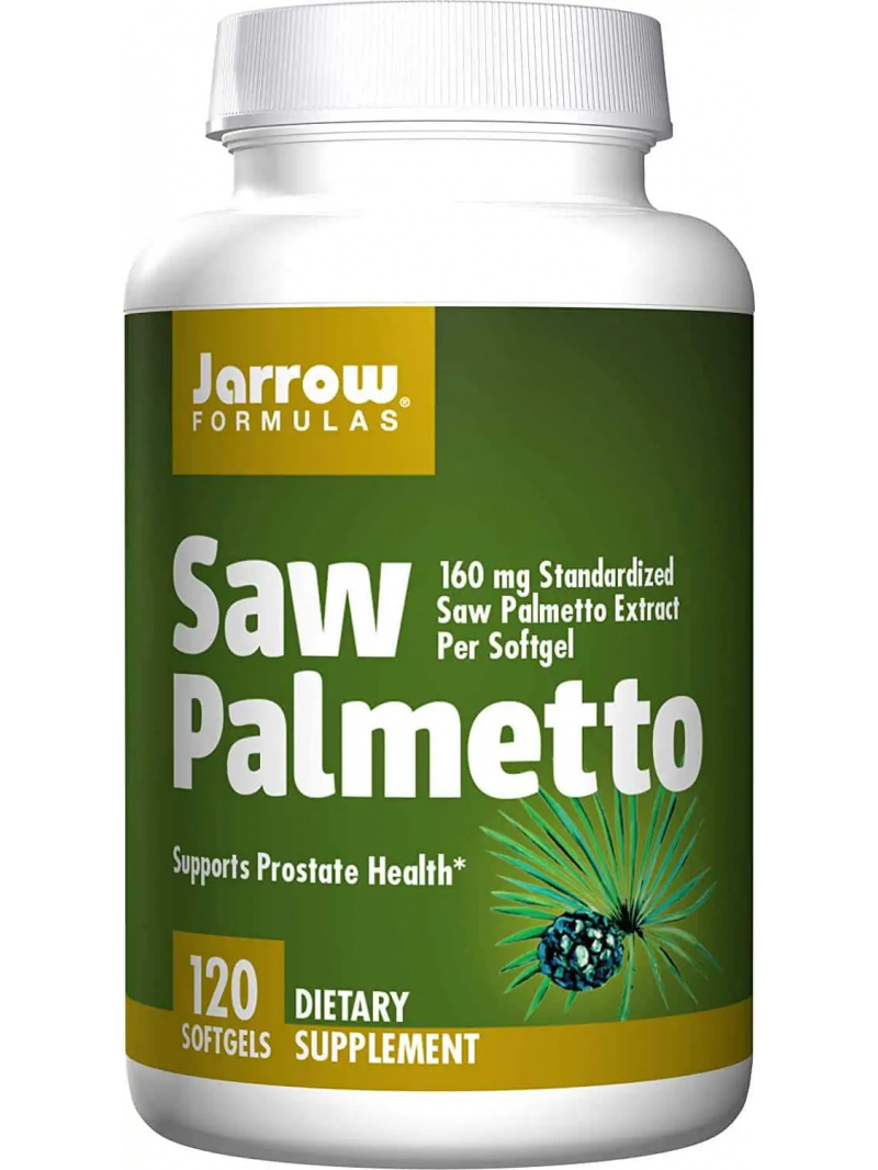 JARROW FORMULAS Saw Palmetto 120 gélových kapsúl