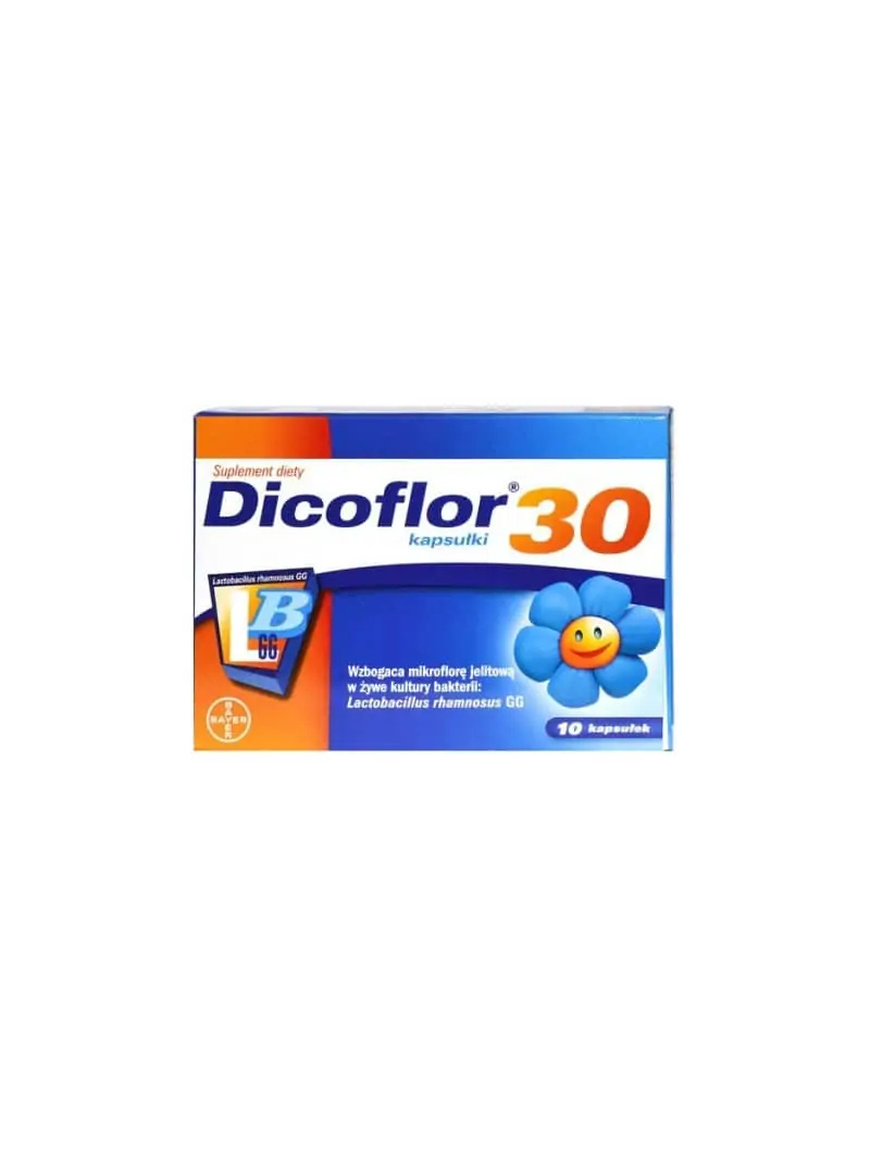 BAYER Dicoflor 30 (Probiotikum pre deti) 10 kapsúl