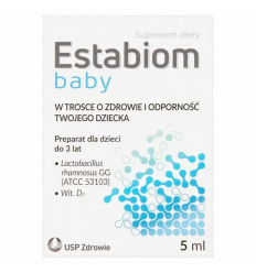 ESTABIOM Baby (Probiotikum pre deti, podpora imunity) kvapky 5ml