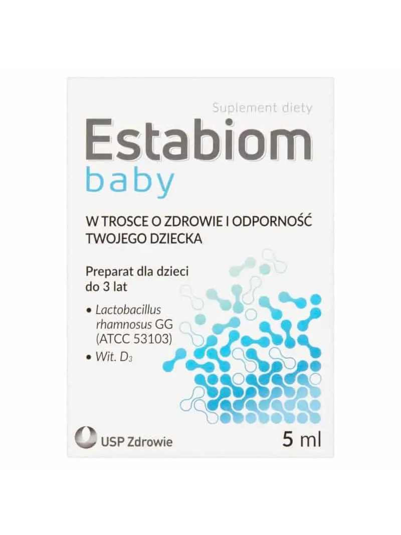 ESTABIOM Baby (Probiotikum pre deti, podpora imunity) kvapky 5ml
