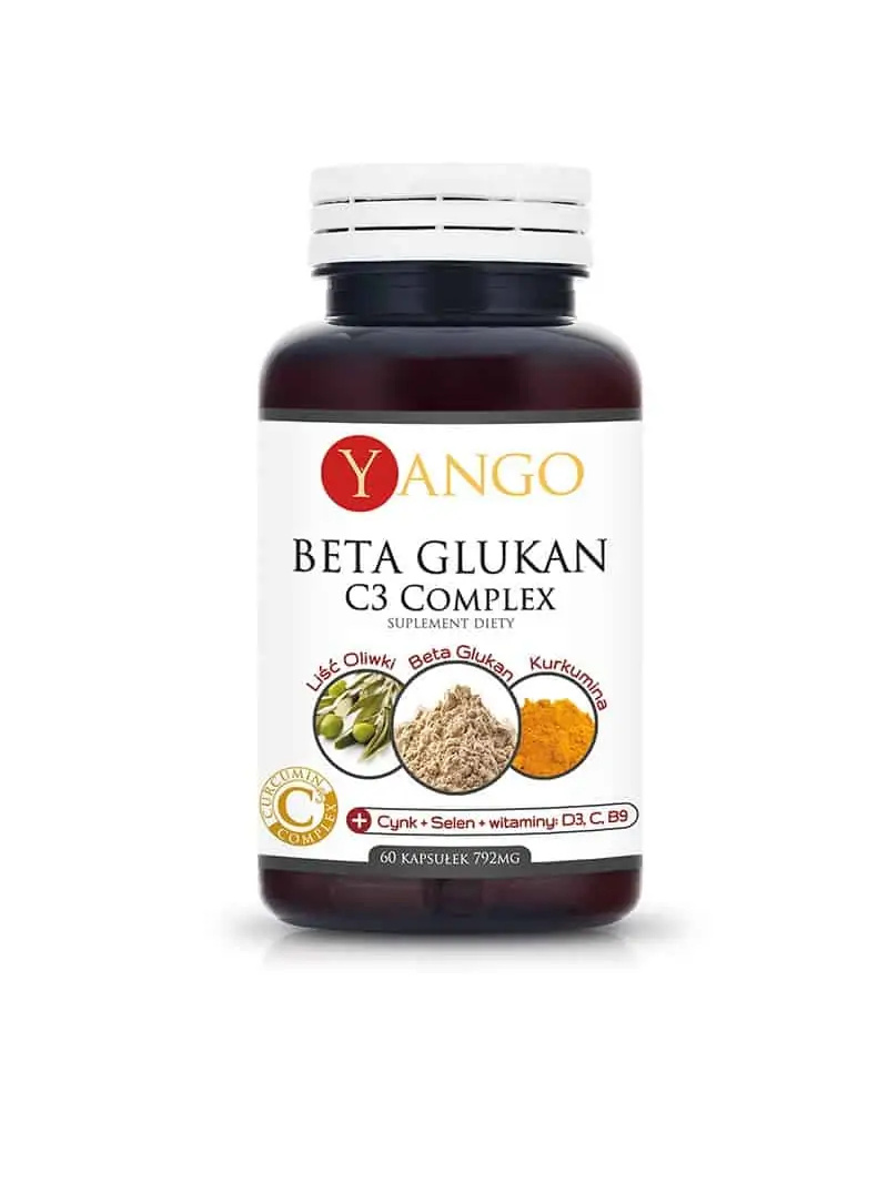 YANGO Beta Glukan C3 Complex™ (podpora imunity a boja proti vírusom) 60 vegetariánskych kapsúl