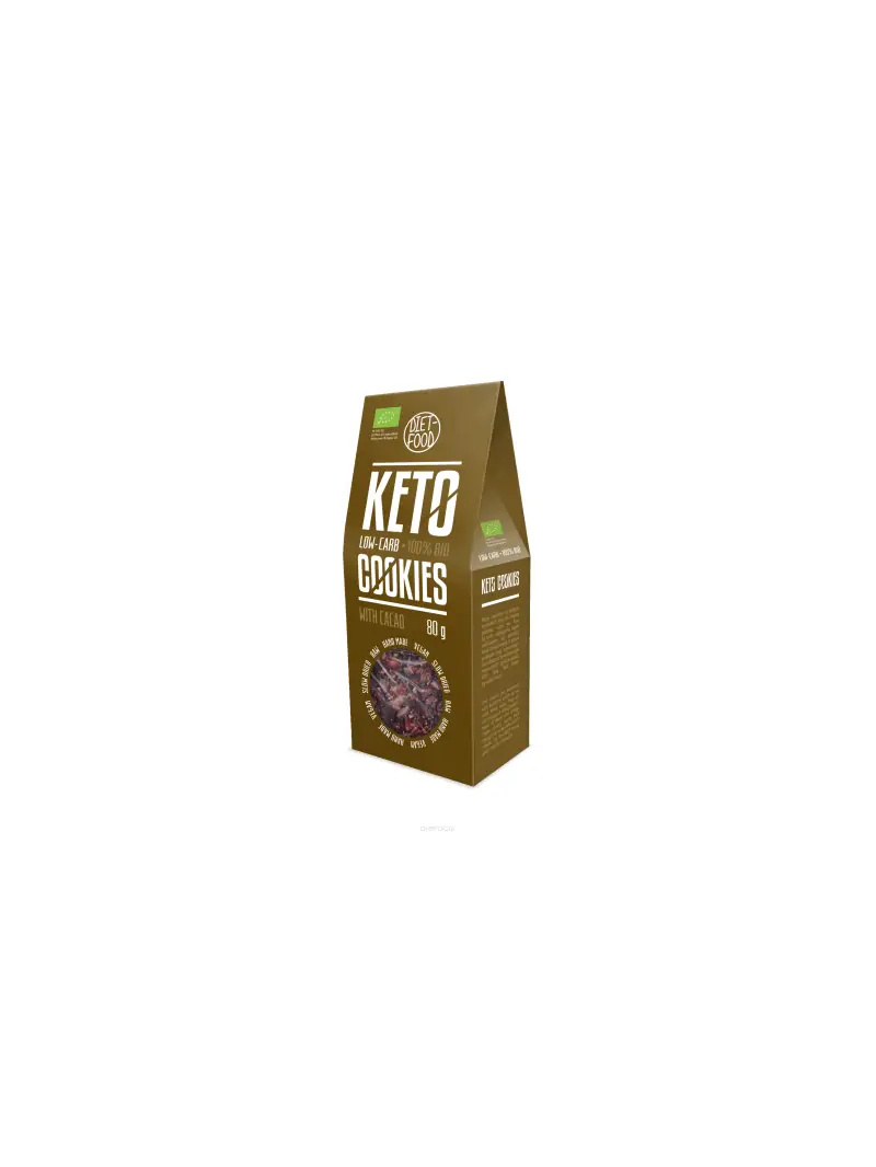 DIET-FOOD KETO Friendly Bio Keto cookies s kakaom 80g