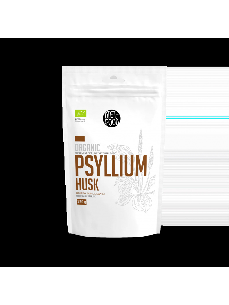 DIÉTNE POTRAVINY Super Psyllium Organické Psylium psyllium šupka 150g