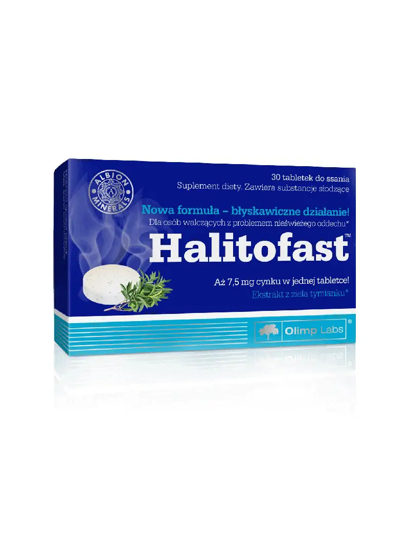 OLIMP Halitofast (Problém so zápachom z úst) 30 pastiliek