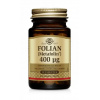 SOLGAR Folian (Metafolin) 400 mcg 50 vegetariánskych tabliet