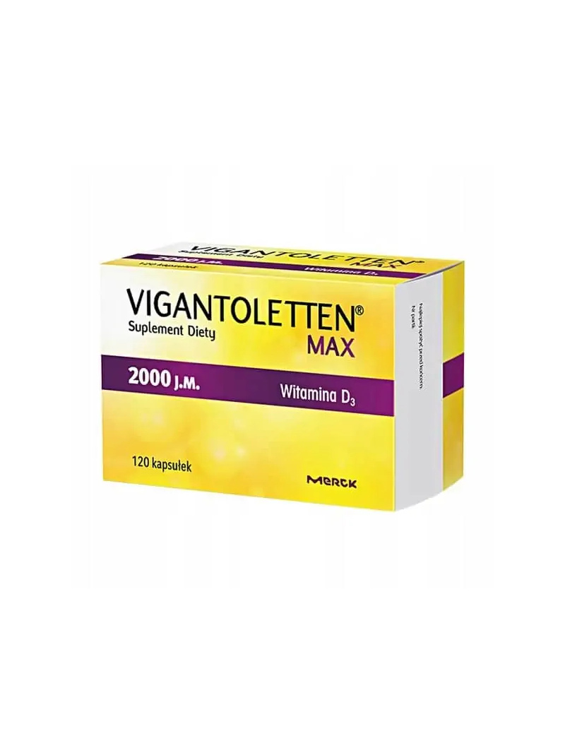 VIGANTOLETTEN MAX 2000 IU Vitamín D3 120 kapsúl