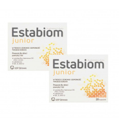 ESTABIOM Junior (Probiotikum pre deti, Podpora vrodenej imunity) 2 x 20 kapsúl