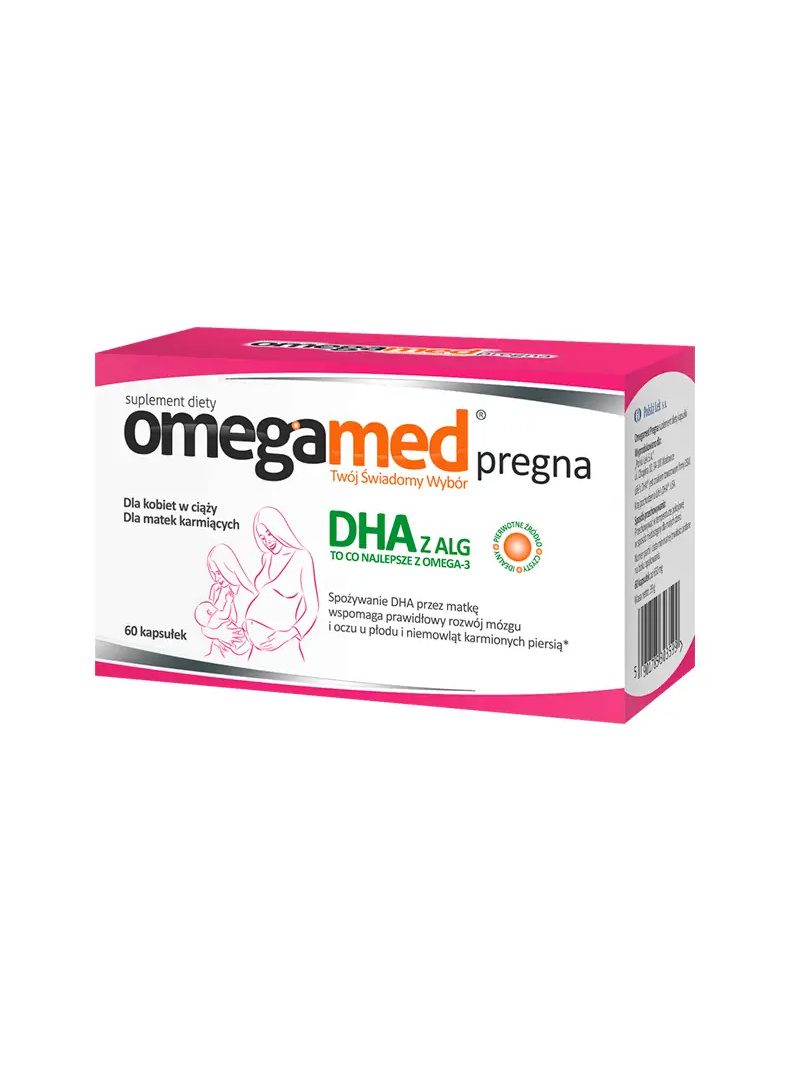 OMEGAMED Pregna (DHA pre tehotné a dojčiace ženy) 60 kapsúl