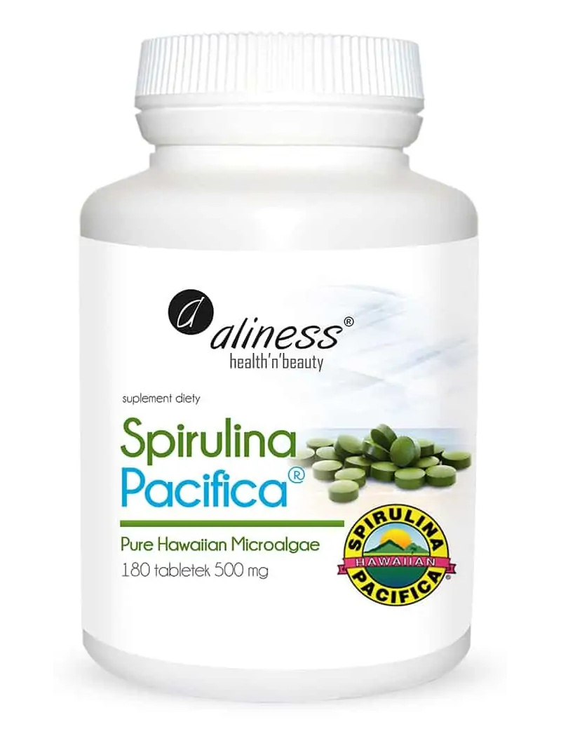 ALINESS Spirulina Pacifica Hawaiian 500 mg 180 vegetariánskych tabliet