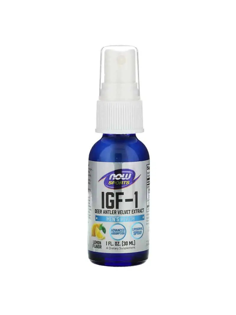 NOW FOODS IGF-1+ Lipozomálny sprej 30ml Citrón