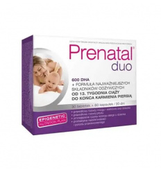 NUTROPHARMA Prenatal DUO (mastné kyseliny pre ženy od 13. týždňa tehotenstva) 60 kapsúl + 30 tabliet