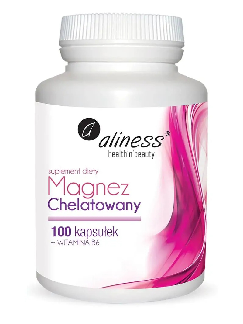 ALINESS Chelated Magnesium 560 mg + vitamín B6 100 kapsúl