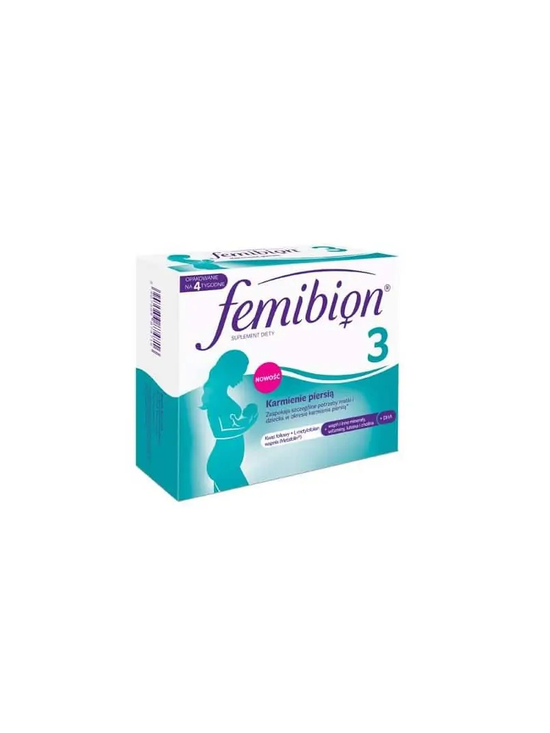 FEMIBION 3 Podpora plodu (pre dojčiace ženy) 28 tabliet + 28 kapsúl
