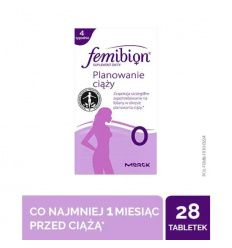 FEMIBION 0 Plánovanie tehotenstva 28 tabliet