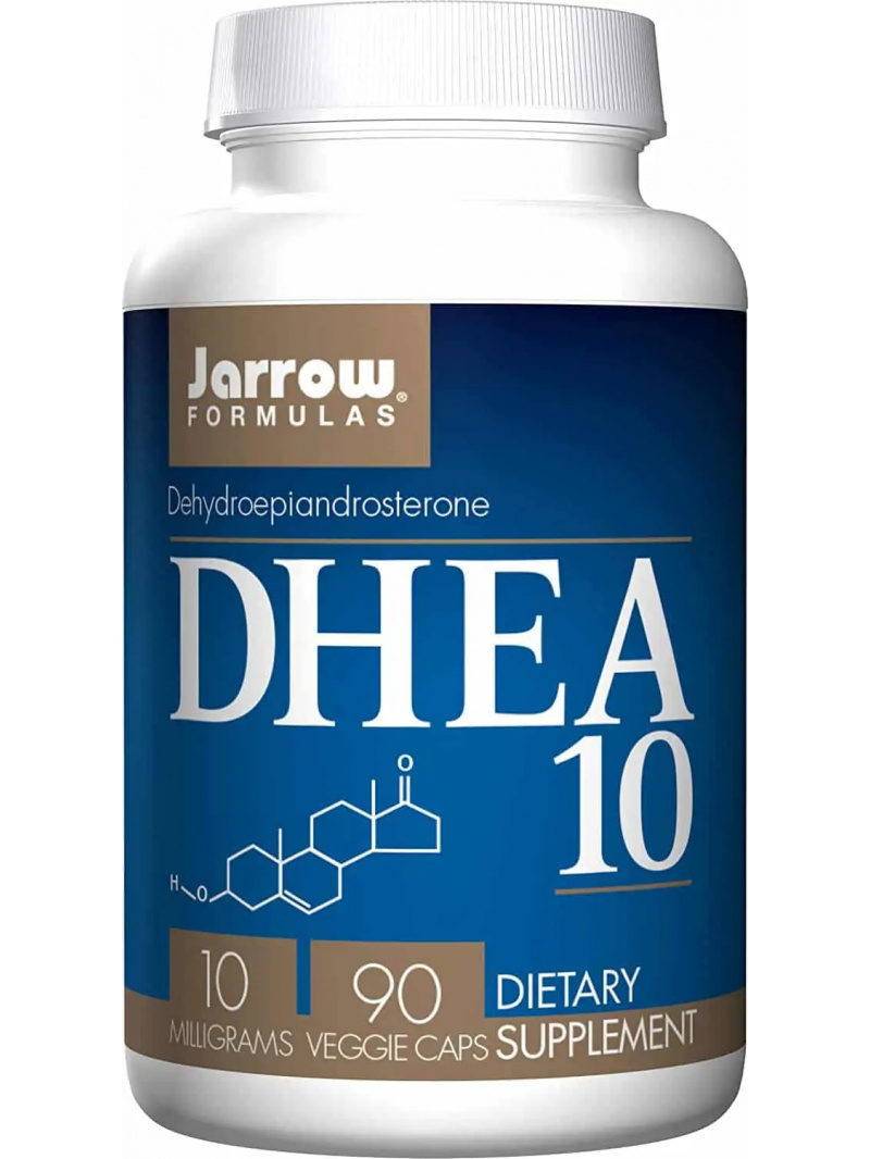 JARROW FORMULAS DHEA 10 (dehydroepiandrosterón) 90 vegetariánskych kapsúl
