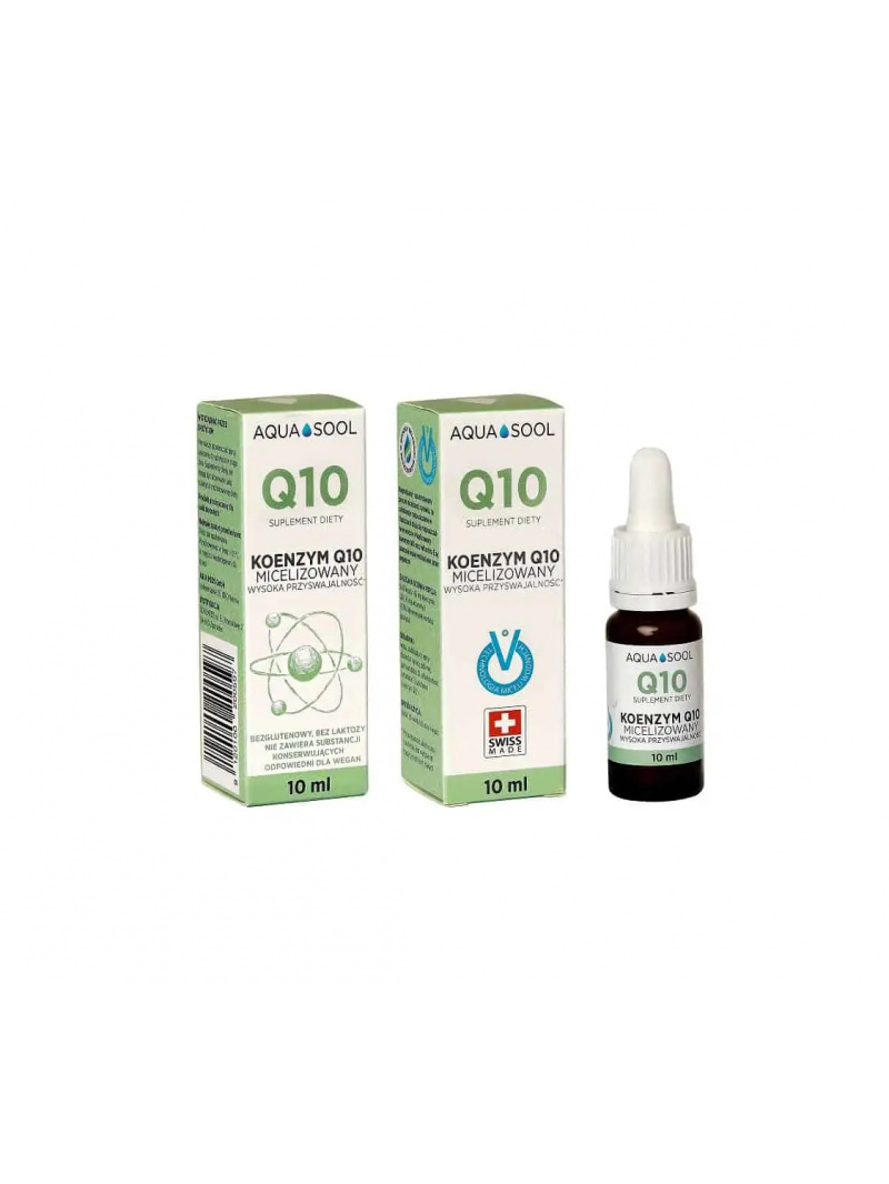 AQUASOOL Micelizovaný koenzým Q10 (rozpustný vo vode) 10 ml