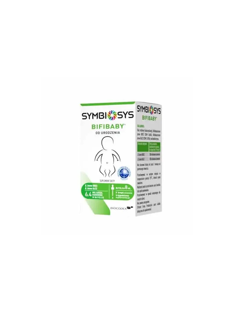 SYMBIOSYS BIFIBABY Drops (kmene baktérií pre deti od narodenia) 8ml