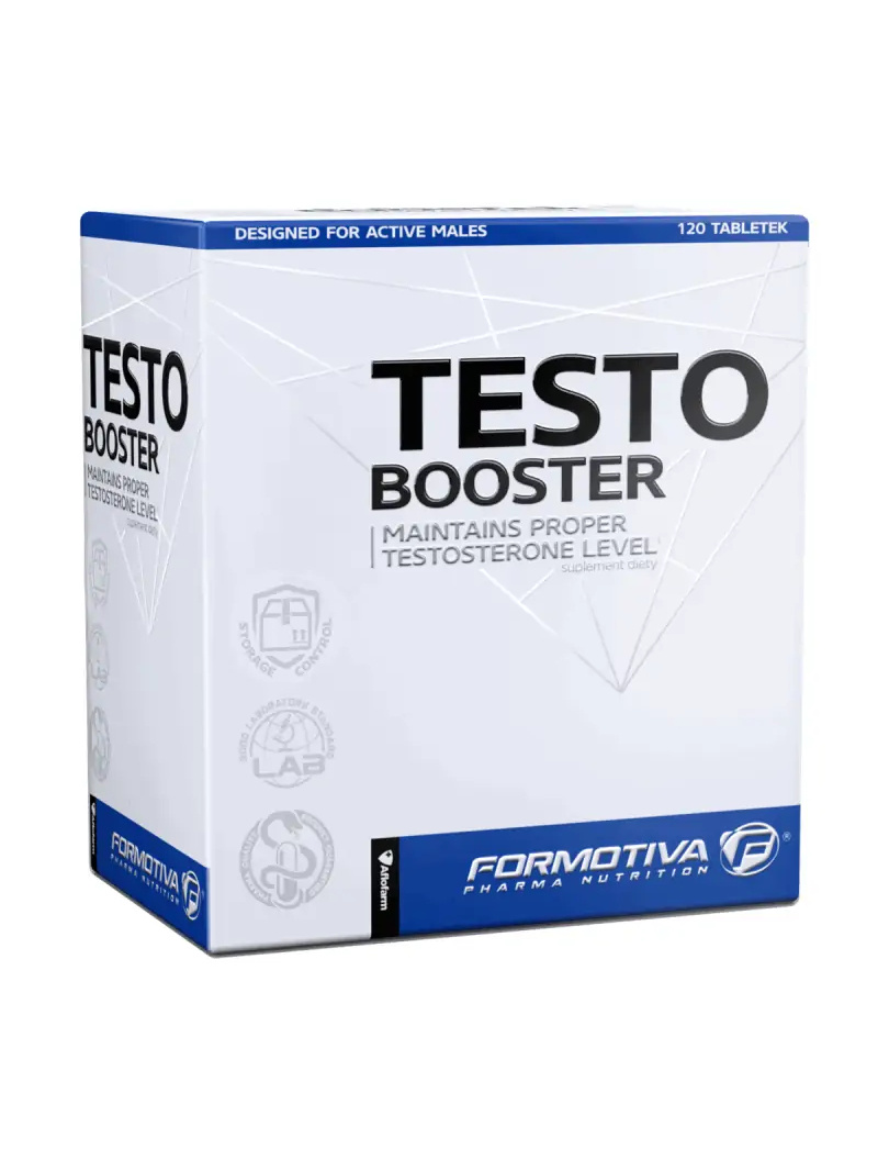 FORMOTIVA Testo Booster (Testosterón Booster) 120 tabliet