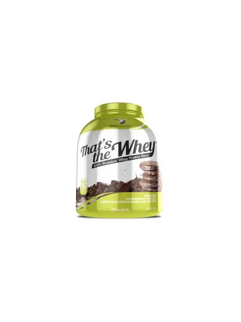 ŠPORTOVÁ DEFINÍCIA That's The Whey (srvátkový proteínový koncentrát a izolát) 2270g čokoláda