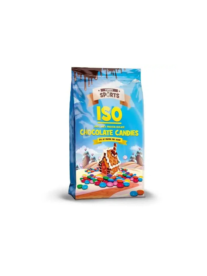 YUMMY SPORTS Isolate Whey Protein 90 % (Protein Isolate) 891 g čokoládové cukríky