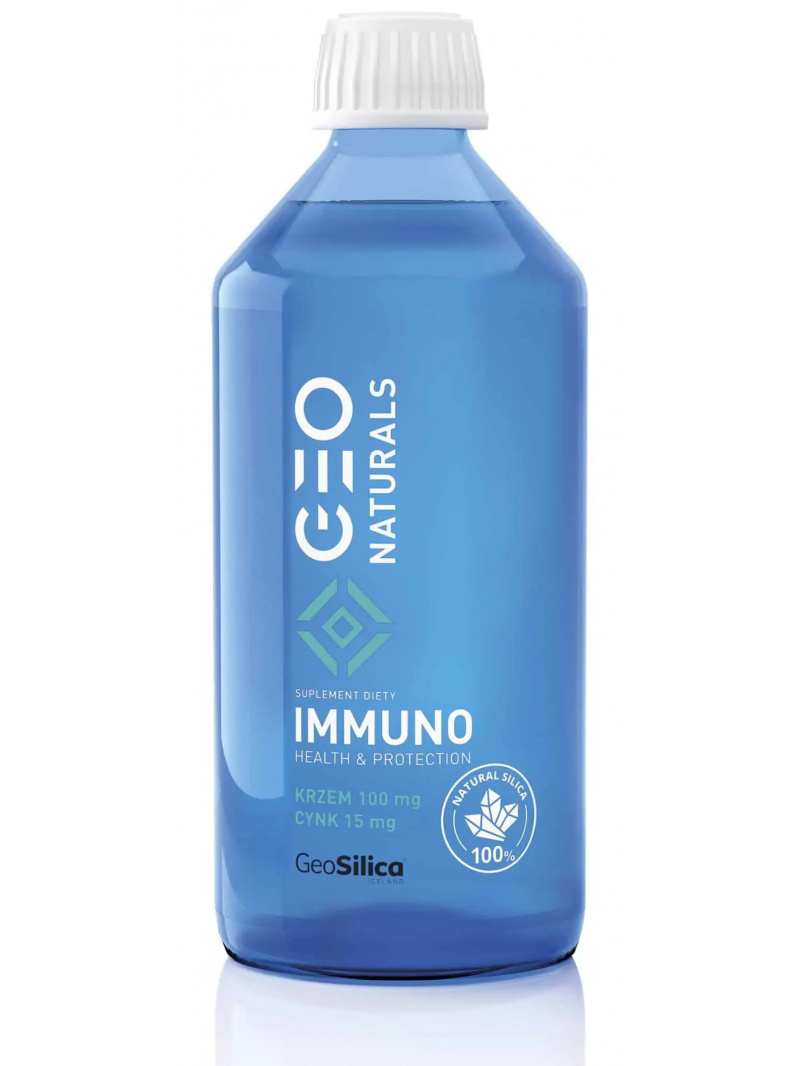 GEONATURALS Silica Immuno (kremík 100 mg, zinok 15 mg) 500 ml