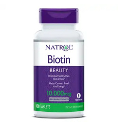 NATROL Biotín 10000 mcg (Biotín) 100 tabliet