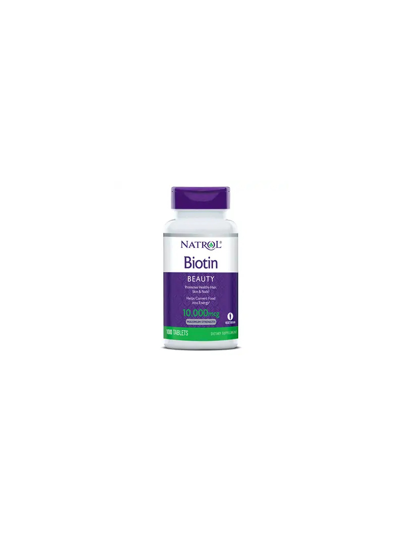 NATROL Biotín 10000 mcg (Biotín) 100 tabliet