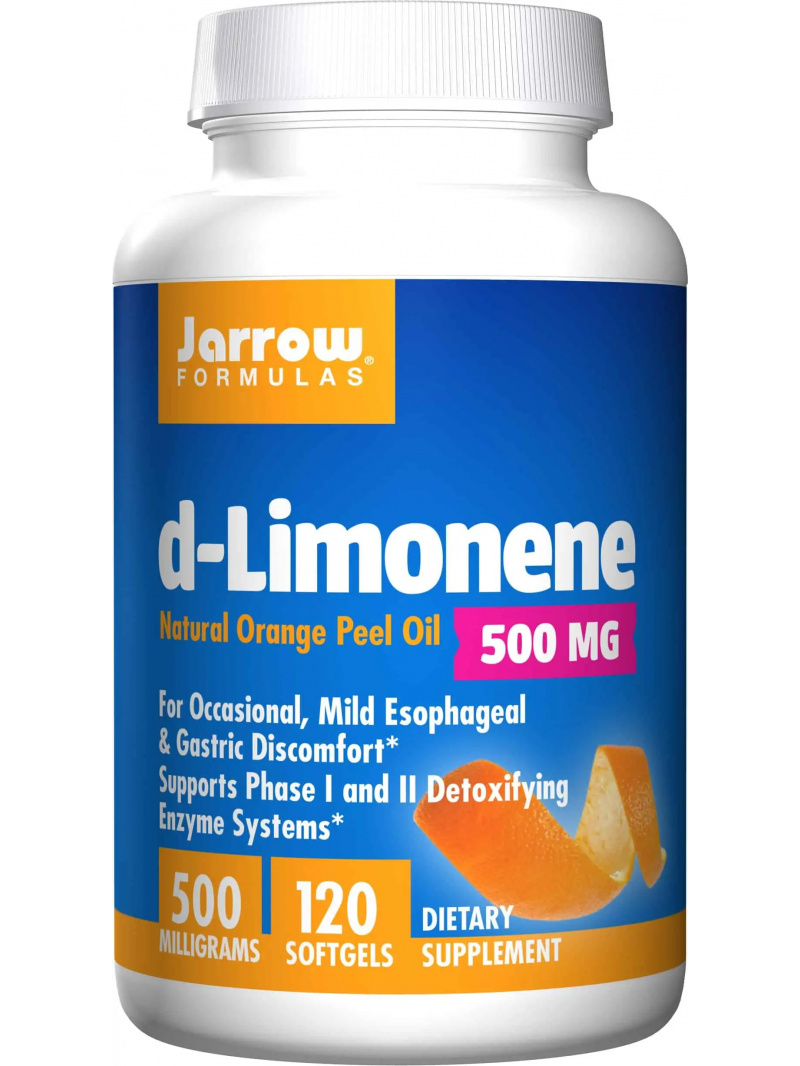 JARROW FORMULAS d-Limonene (žalúdočné problémy) 120 gélových kapsúl