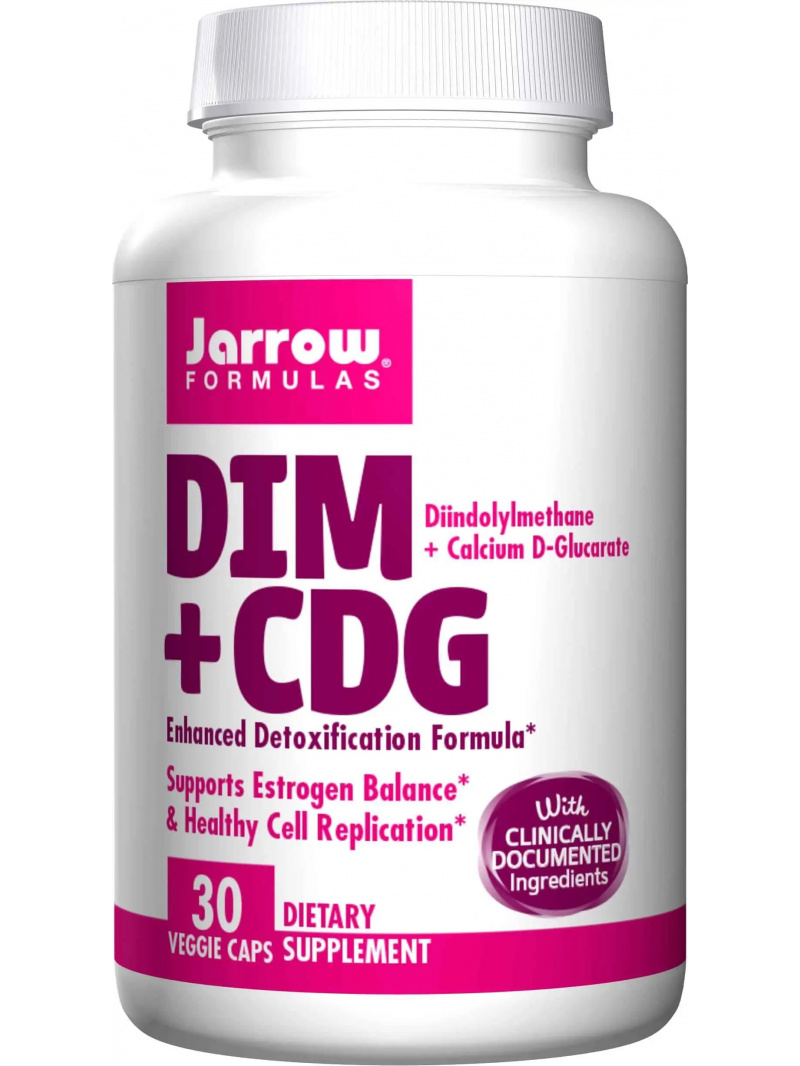 JARROW FORMULAS DIM + CDG (Zdravie buniek) 30 vegetariánskych kapsúl