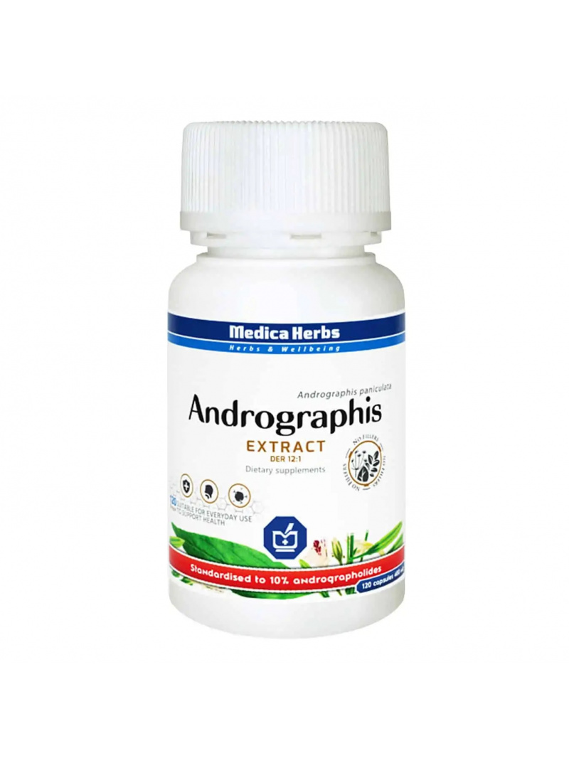 MEDICA HERBS Andrographis (lymská borelióza) 120 kapsúl
