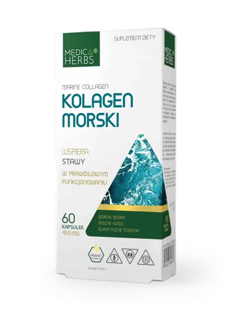MEDICA HERBS Morský kolagén 60 kapsúl