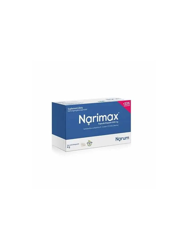 NARINE Narimax 200 mg (Probiotikum pre deti a dospelých) 30 kapsúl