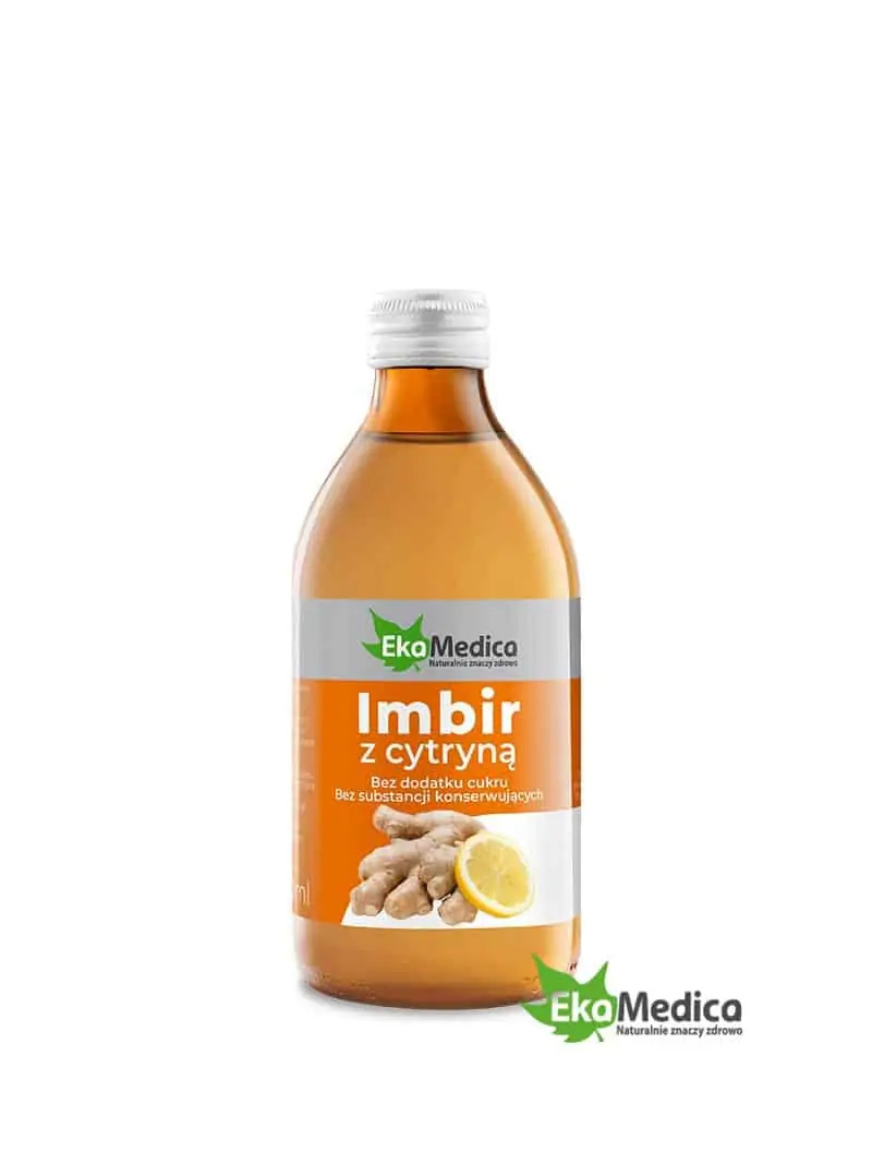 EkaMedica Zázvor s citrónom (podporuje imunitu a zdravie dýchacích ciest) 250ml
