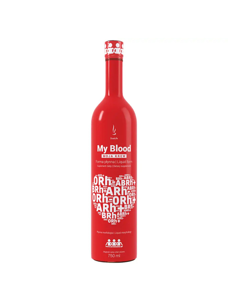 DuoLife My Blood Moja Krew (Podpora správneho krvného obrazu) 750ml