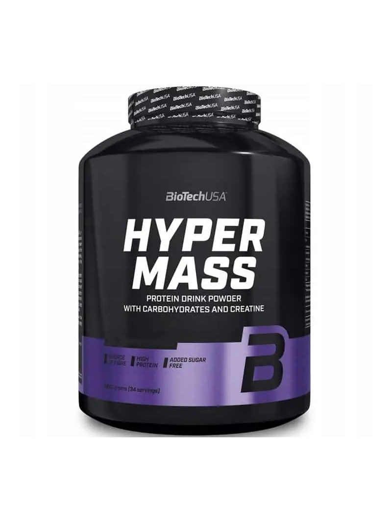 Biotech Hyper Mass (proteínovo-sacharidový koktail) 2270g vanilka