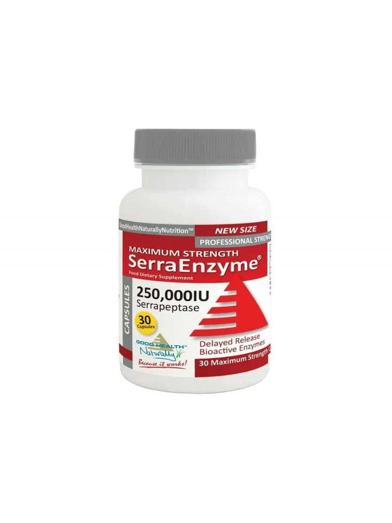 Dobré zdravie Prirodzene Serra Enzyme 250 000 IU 30 kapsúl