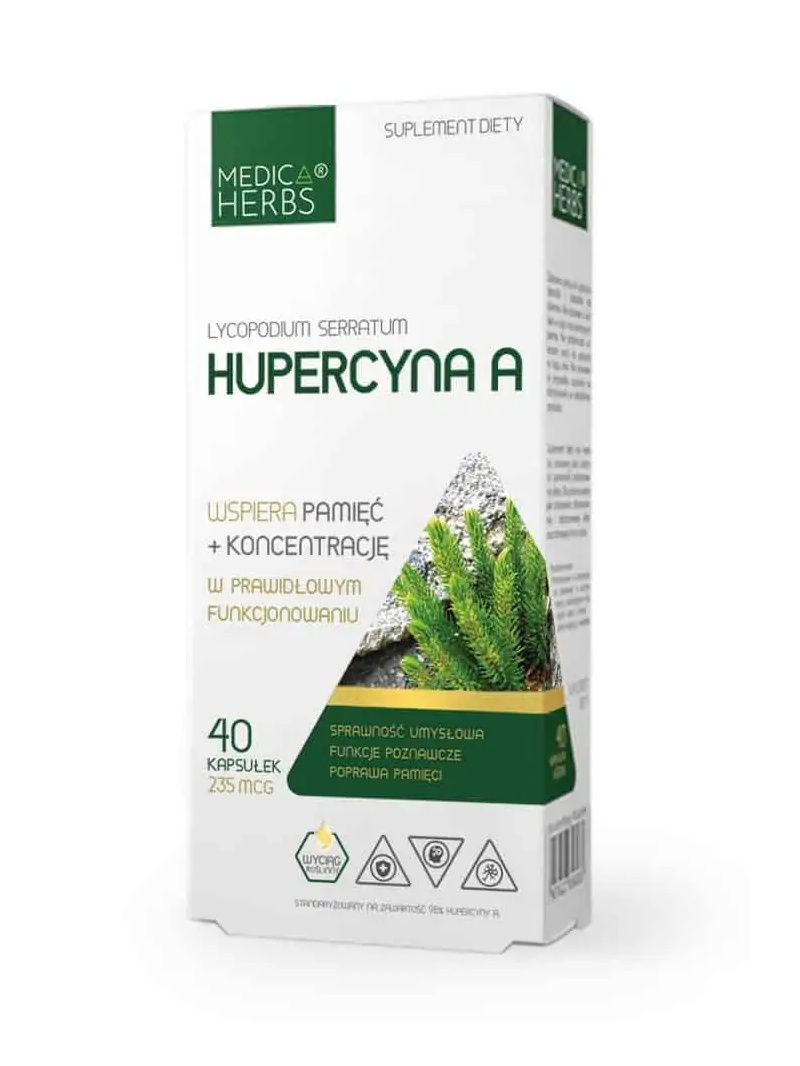 MEDICA HERBS Huperzine A (Mental Performance) 40 kapsúl