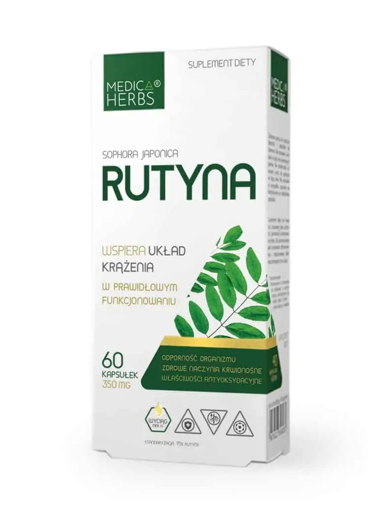 MEDICA HERBS Rutín (Cievy) 60 kapsúl