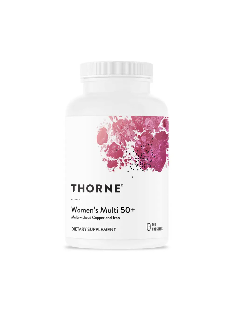 Thorne Research Women's Multi 50+ (Multivitamín pre ženy nad 50 rokov) 180 kapsúl
