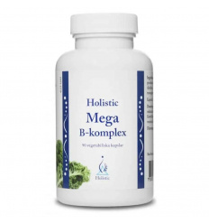 HOLISTIC Mega B-komplex (vitamíny B) 90 vegetariánskych kapsúl