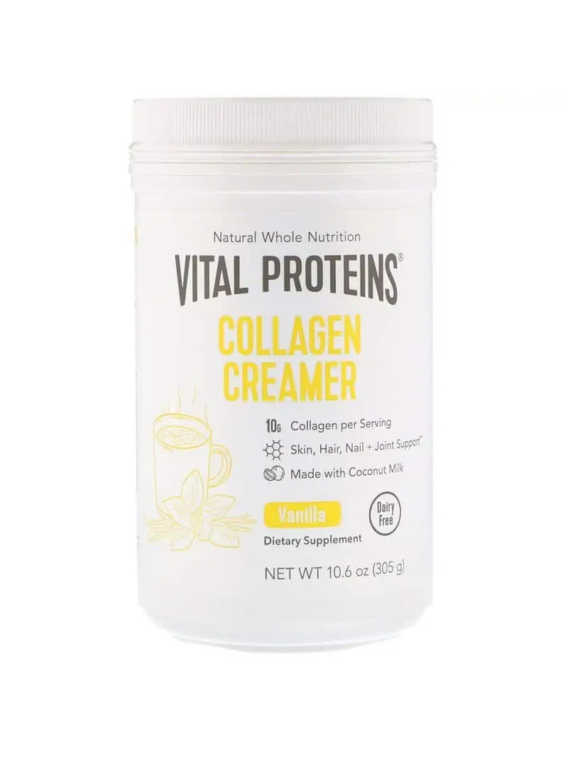 VITAL PROTEINS Kolagénový krém (Kolagénový krém do kávy) 305 g Vanilková príchuť